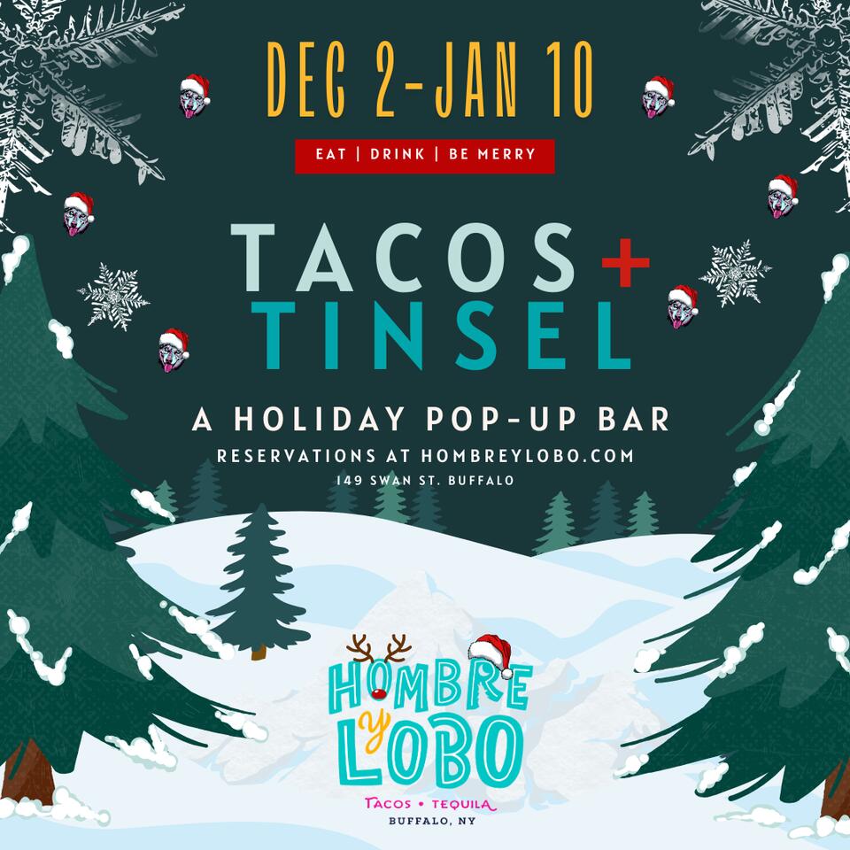 Buffalo’s tacos meet tinsel for the holidays