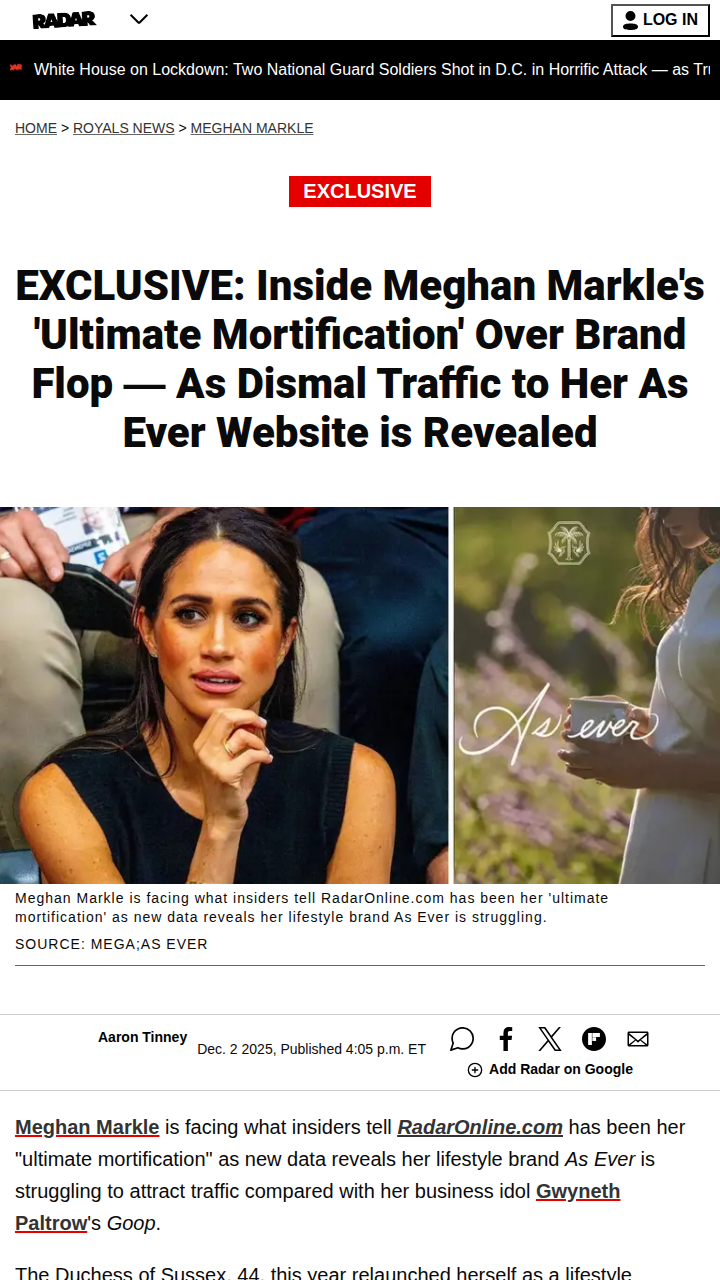 Meghan's Brand Drama: Copycat or Comeback? 👀