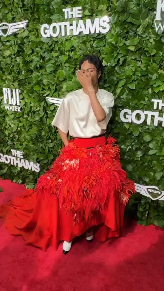 Teyana Taylor’s Red Carpet Illusion Look