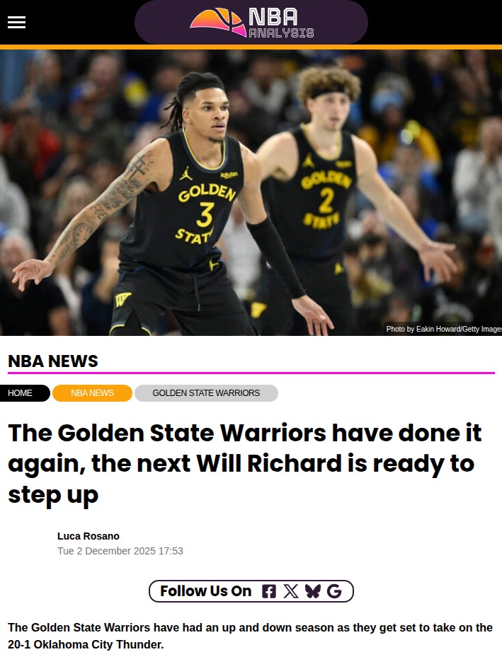 Thunder vs Warriors: Rookie Richard Shines