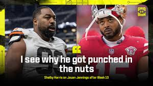 Browns DT Shelby Harris did not hold back on Jauan Jennings