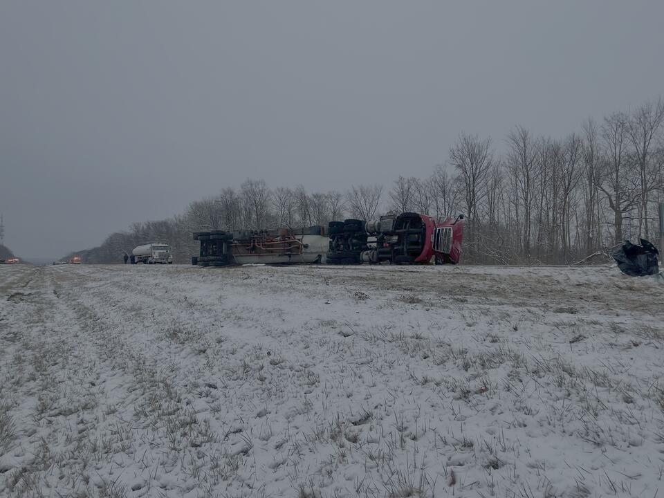 Tanker crash on I-271 causes ethanol spill chaos