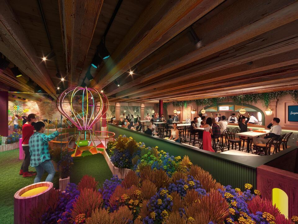 Boston’s Back Bay gets a wild new mini-golf bar