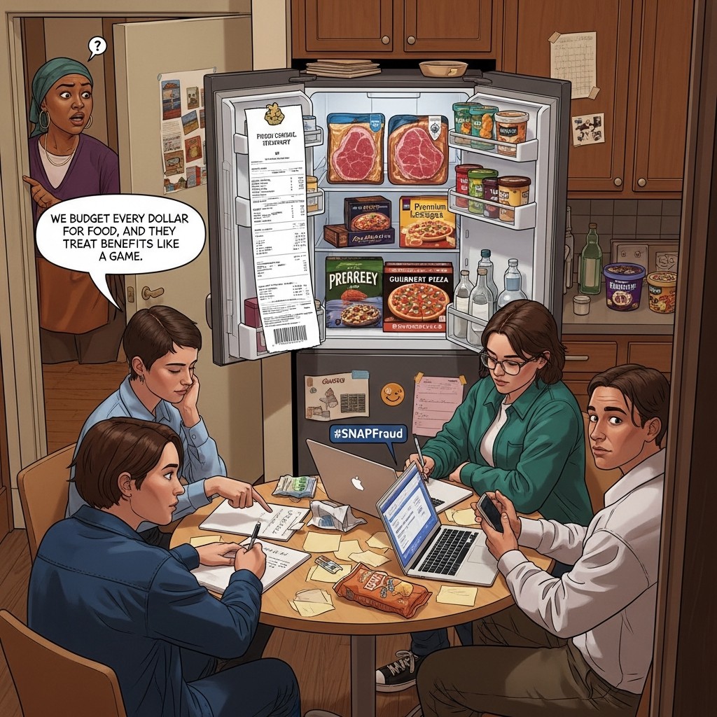 Four Roommates Sharing One EBT Card