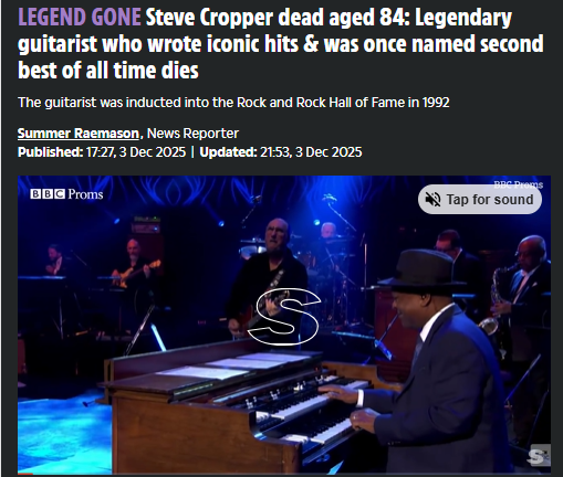 Steve Cropper’s Legacy Sparks Debate 🎸