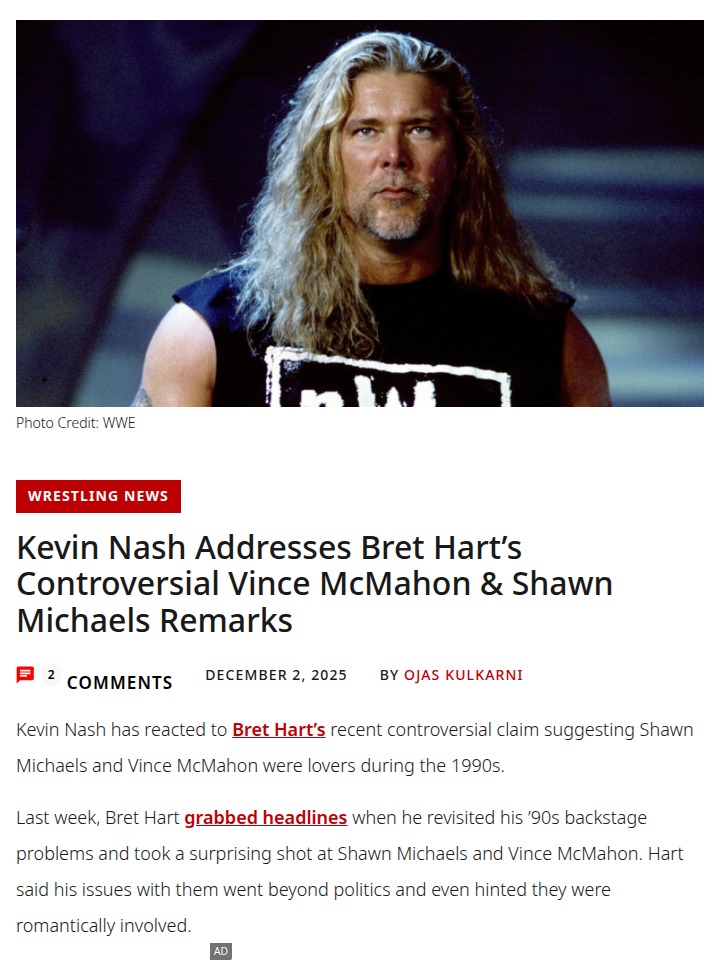 Nash Fires Back at Hitman’s Wild Claims