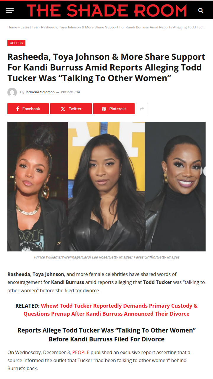 Kandi’s Crew Rallies After Todd Drama 💔