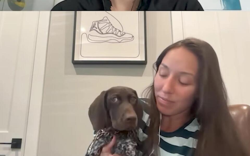 Jessica Pegula’s Puppy Chaos Is Too Relatable