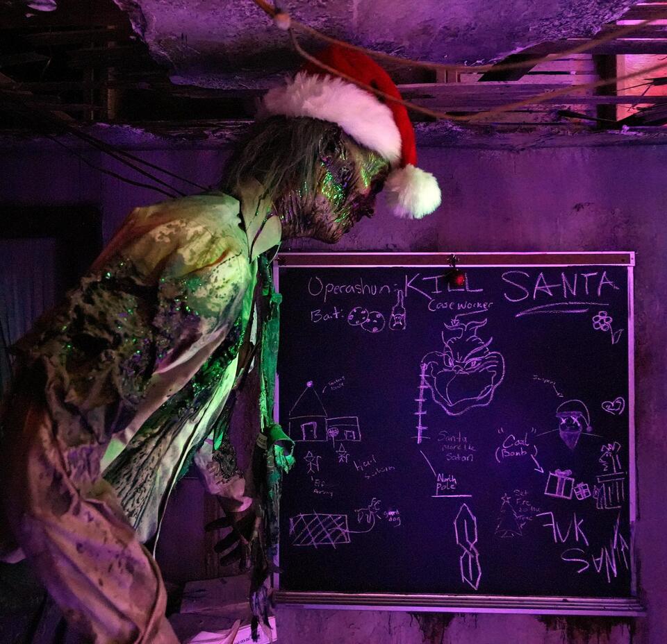 Akron’s Haunted Schoolhouse gets a creepy Christmas twist