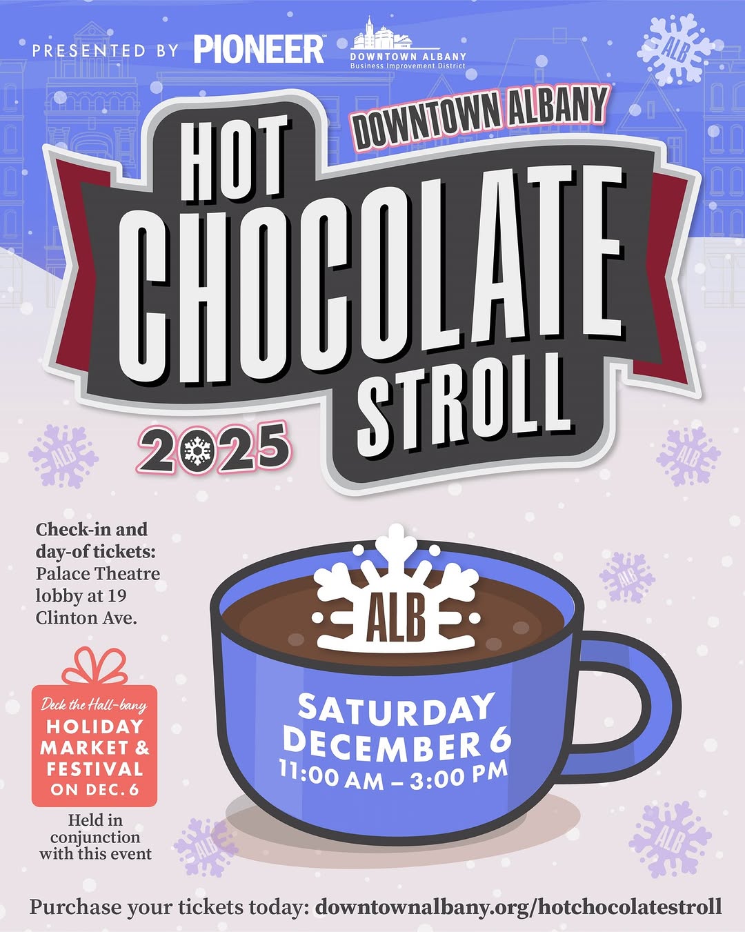 Albany’s Hot Chocolate Stroll returns!