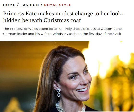 Kate’s Secret Style Rule Break