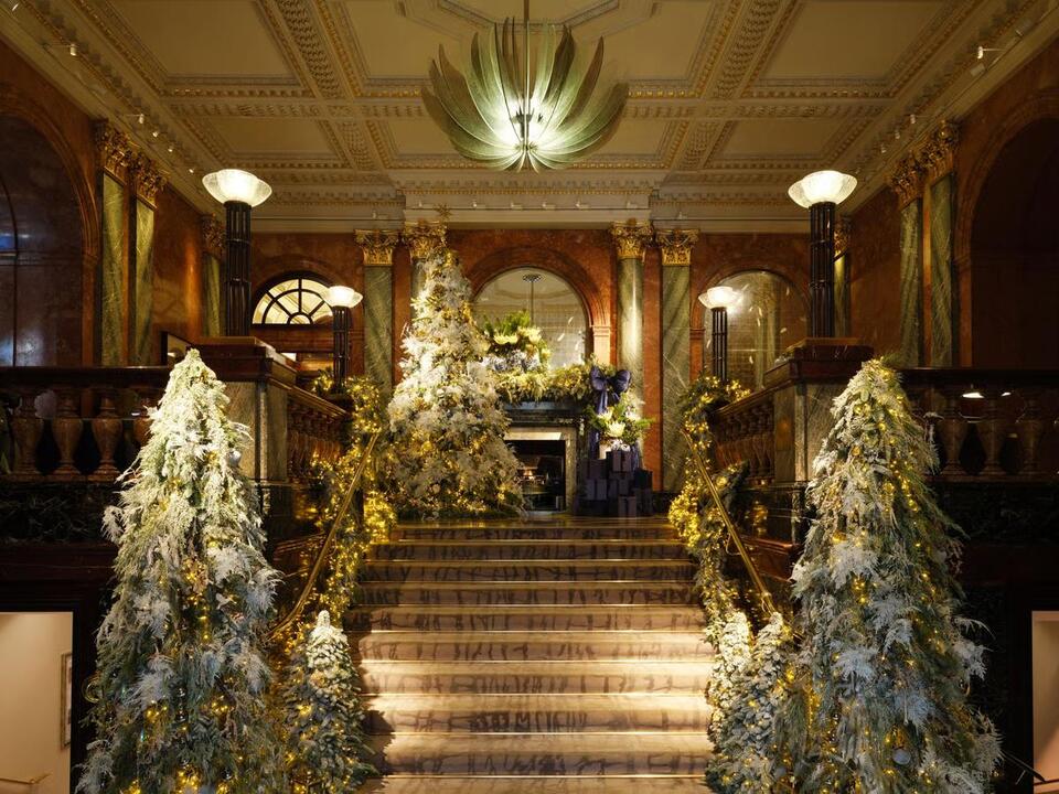 London’s most magical hotel Christmas trees