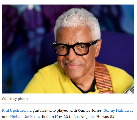 Phil Upchurch’s Secret MJ Studio Story 🎸