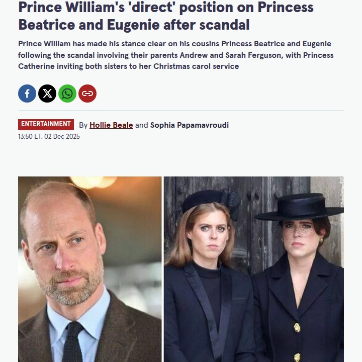 Royal Family Drama: Beatrice & Eugenie in the Spotlight 👑