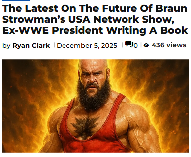 Braun Strowman’s Show Renewal Twist! 🍽️