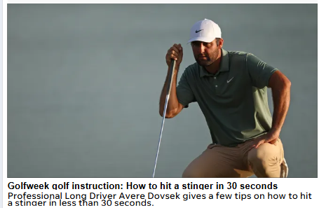 Scheffler, Bhatia & Co. Light Up Hero World