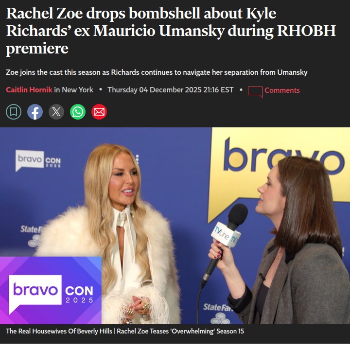 Rachel Zoe’s wild Mauricio Umansky reveal shocks RHOBH