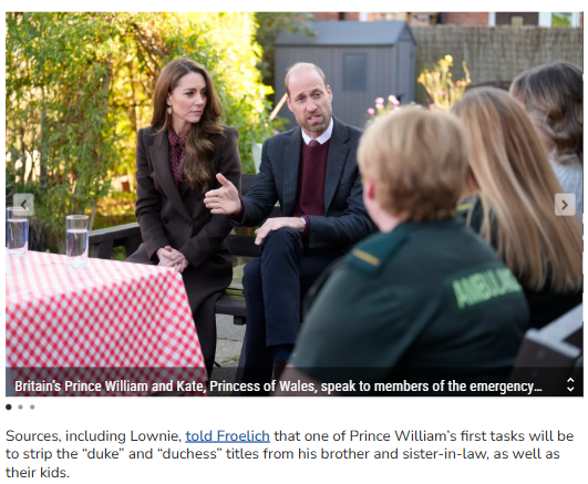 Royal Family Rift: William vs Harry Drama