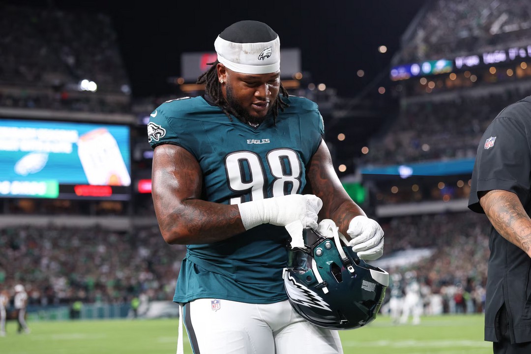 Eagles DT Jalen Carter OUT for Monday Night Football