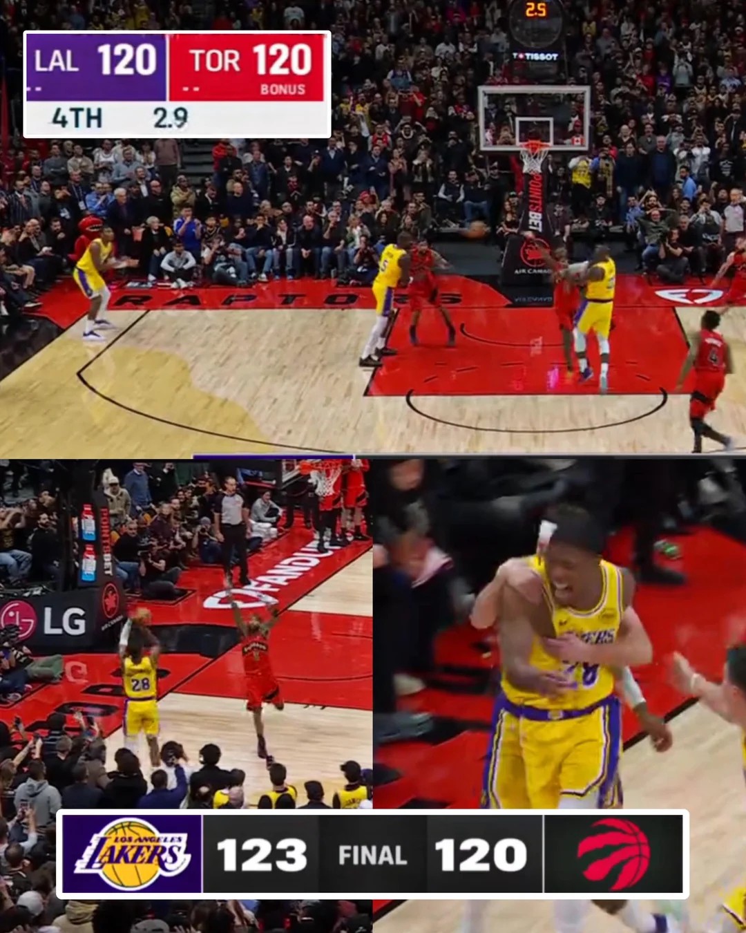 LeBron gives up the his stats for the win, as always