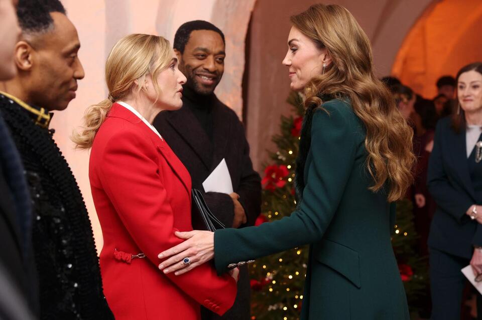 Princess Kate & Kate Winslet’s Carol Concert Twist 🎄