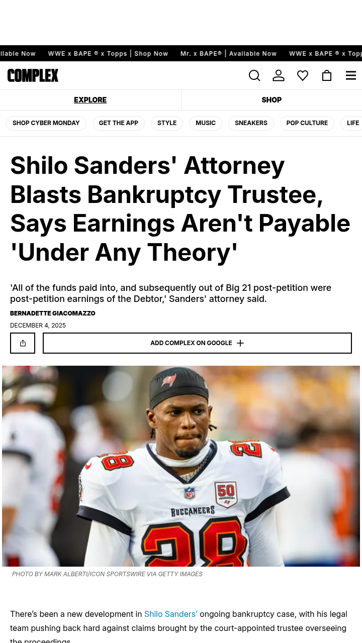 Shilo Sanders NIL Cash: Legal Showdown!