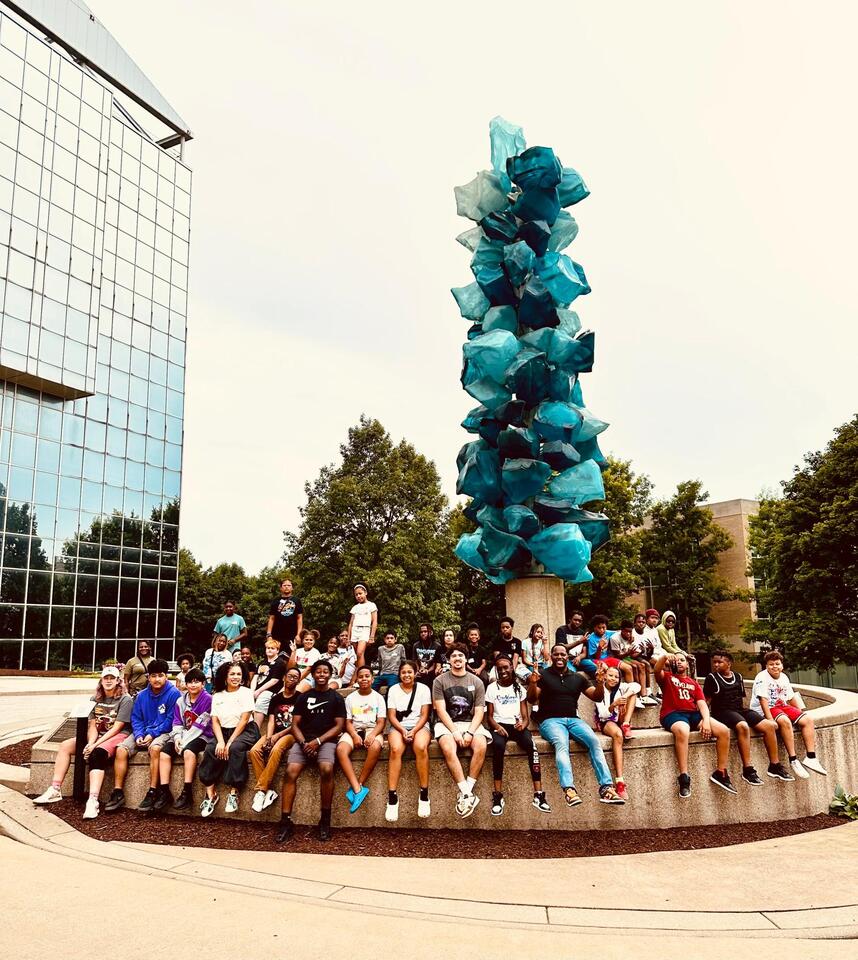 Akron kids get creative with sneaker STEM kits
