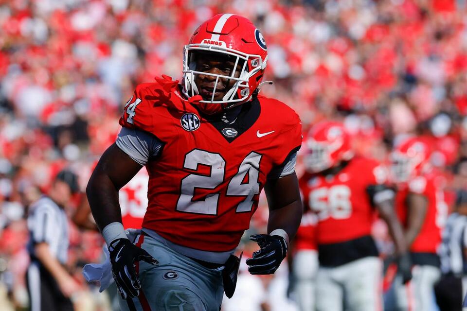 Georgia’s RB depth takes a hit before SEC title