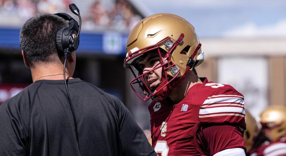 BC’s starting QB Dylan Lonergan hits transfer portal