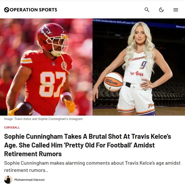 Kelce Retirement Talk Heats Up After Sophie’s Jab