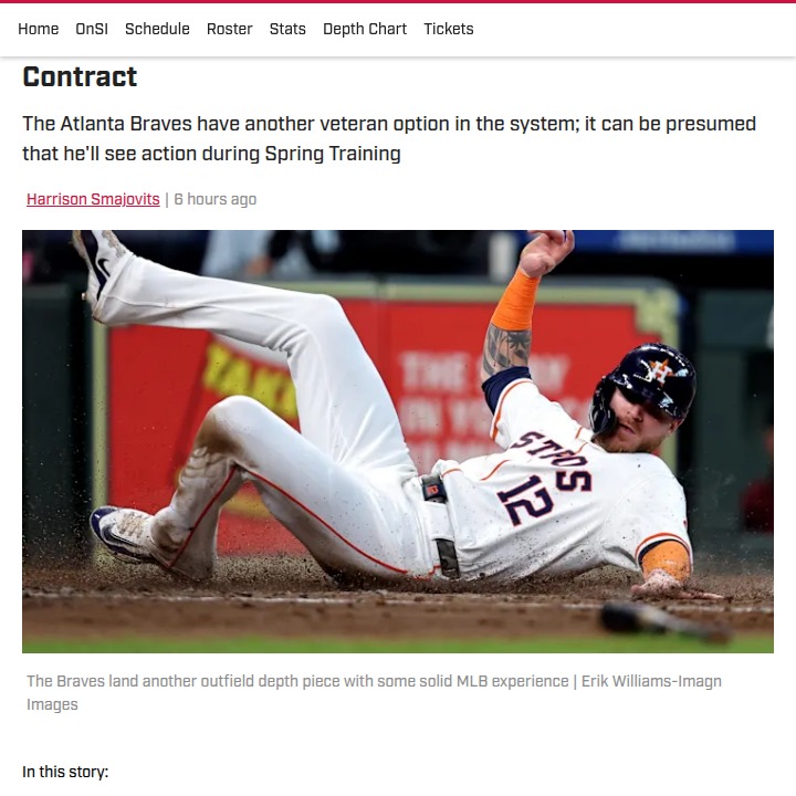 Braves add veteran Ben Gamel for depth