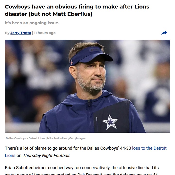 Cowboys’ special teams meltdown costs big vs Lions