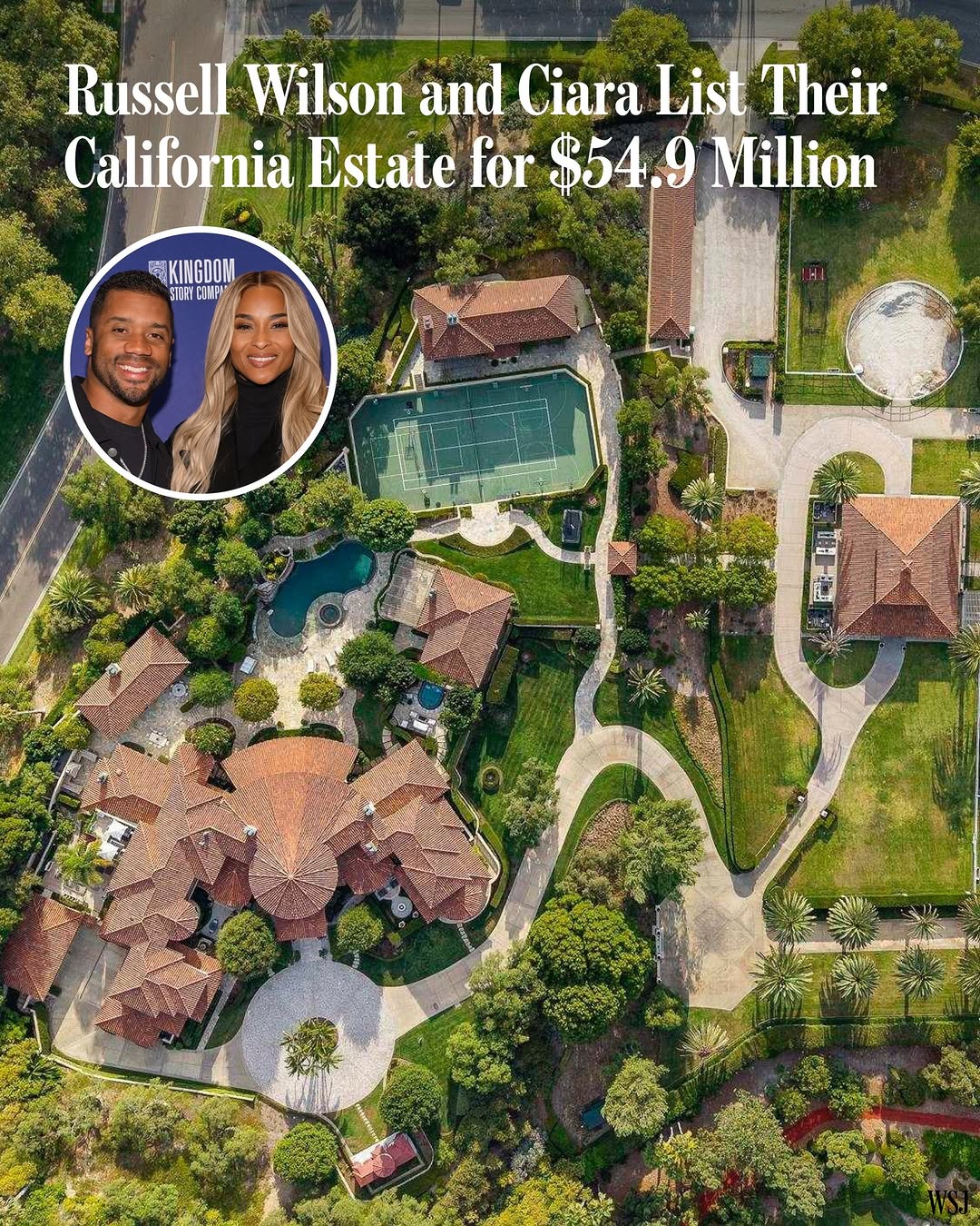 Inside Russell Wilson & Ciara’s $54.9M dream estate