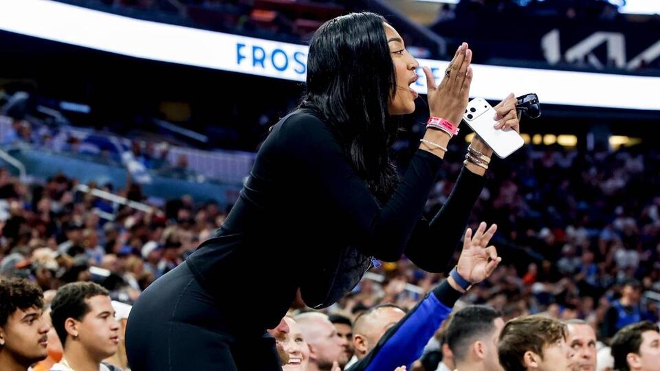 Angel Reese’s Jacket-Dress Moment