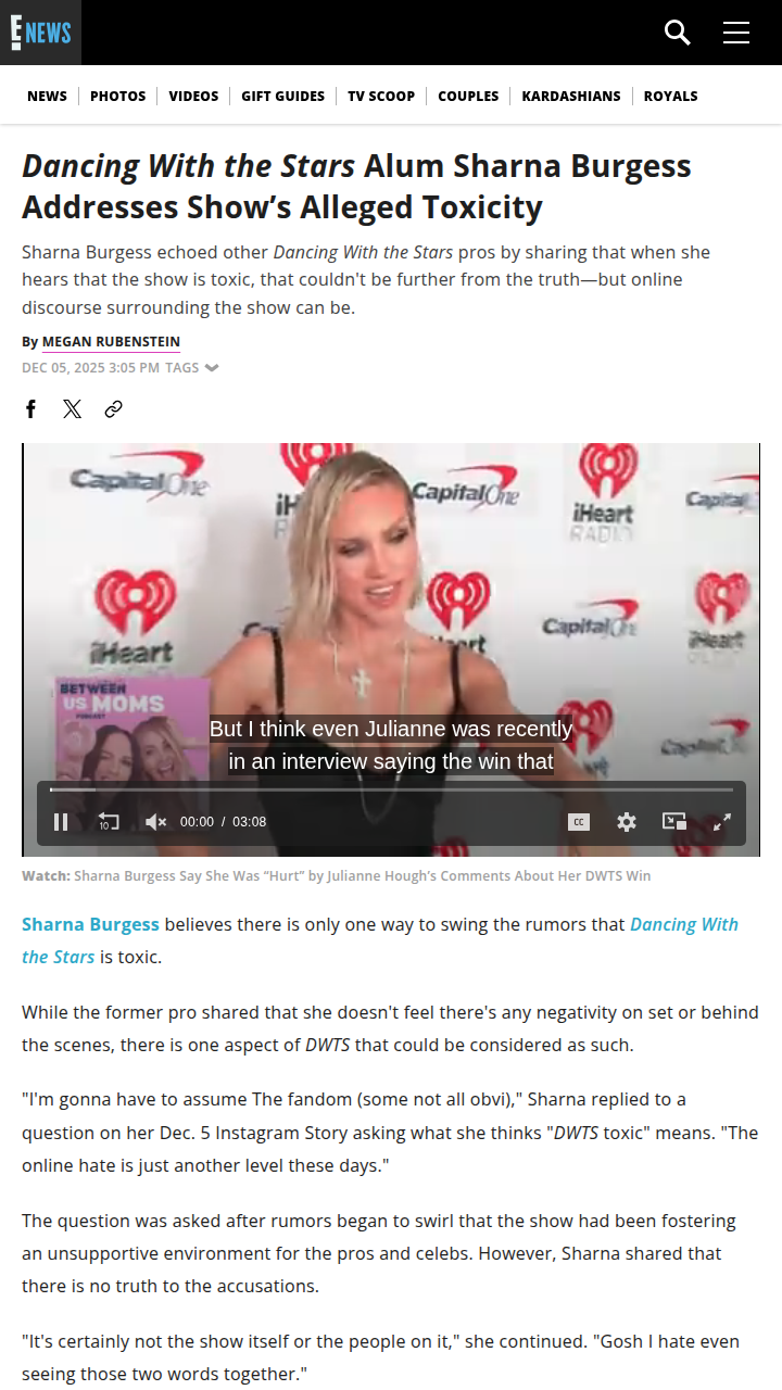 DWTS Drama: Is the Fandom the Real Problem? 💃