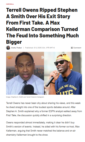 Owens Stirs Up First Take Feud: Max vs SAS