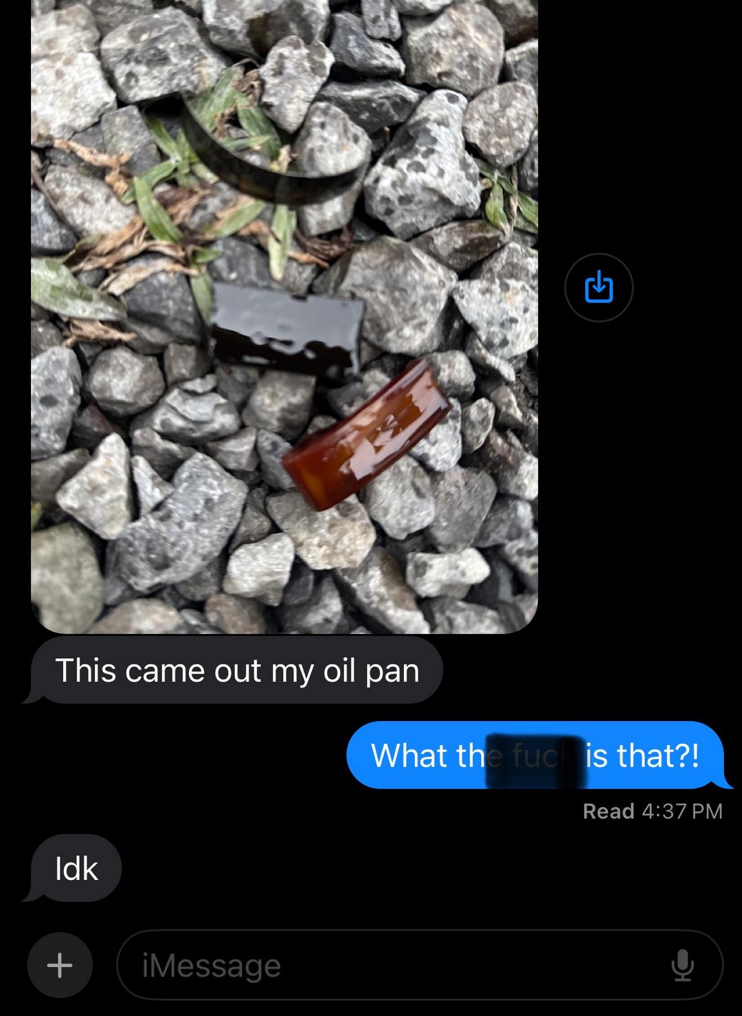 My friend just did the world's most depressing oil change and discovered a $5,000 problem