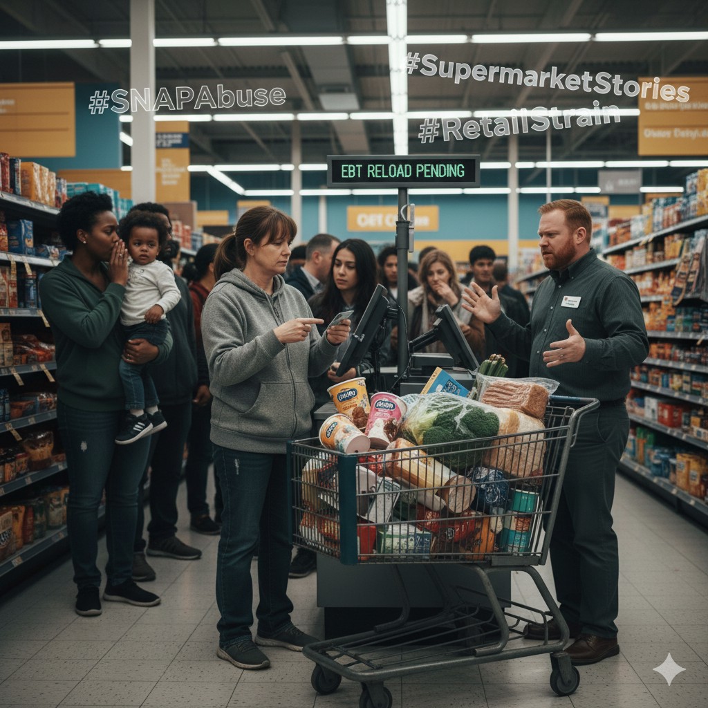 The Shopper Who Waited for Her EBT to Refill
