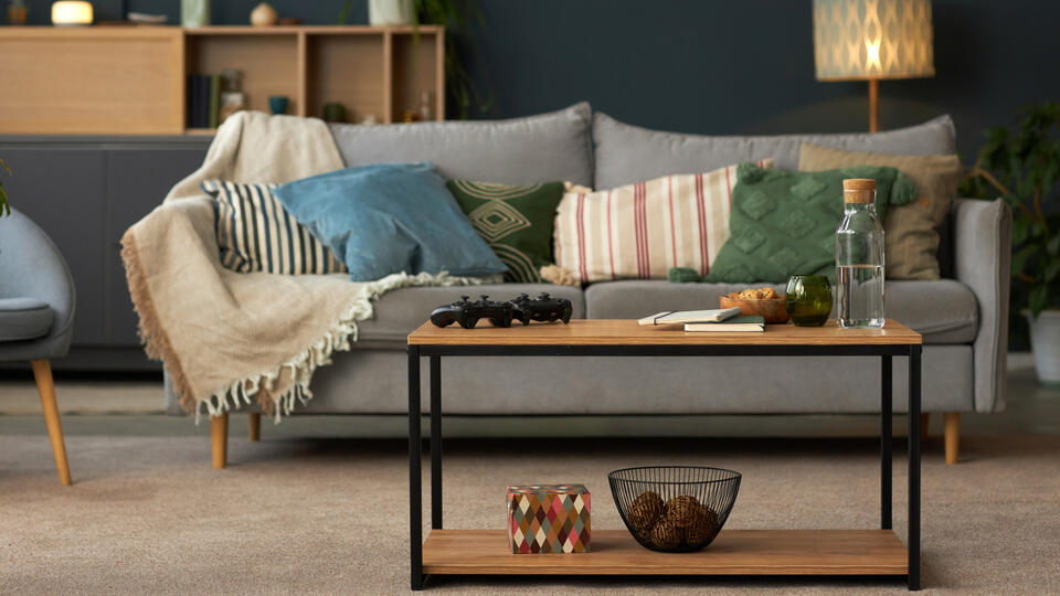 Ottomans Are Taking Over Living Rooms