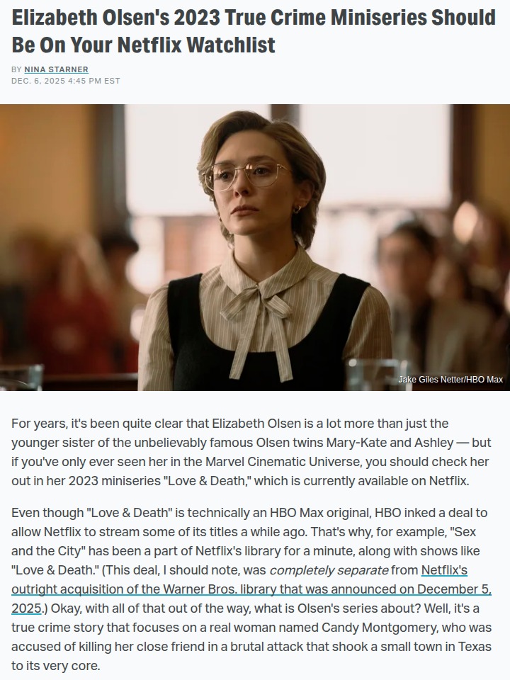 Candy Montgomery Drama: Olsen vs Biel 🍬