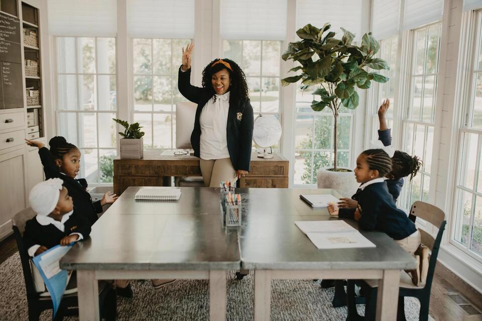 Inside the Davis family's unique homeschool routine