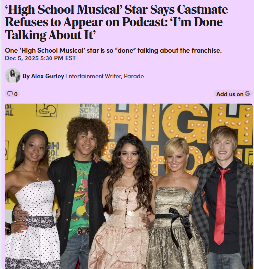 HSM Cast Drama: Who Refused Bart’s Podcast? 🎤