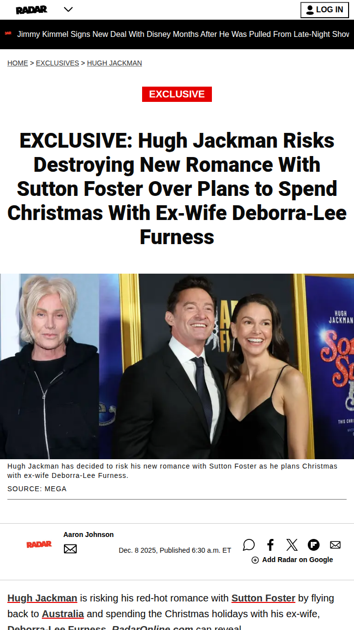 Jackman’s Xmas Choice Shocks Fans 🎄