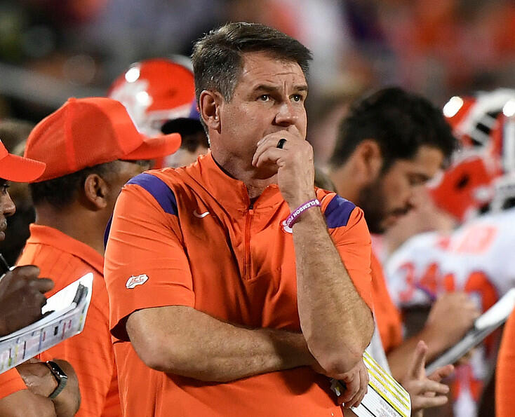Clemson staff shakeup: Familiar faces heading to Samford