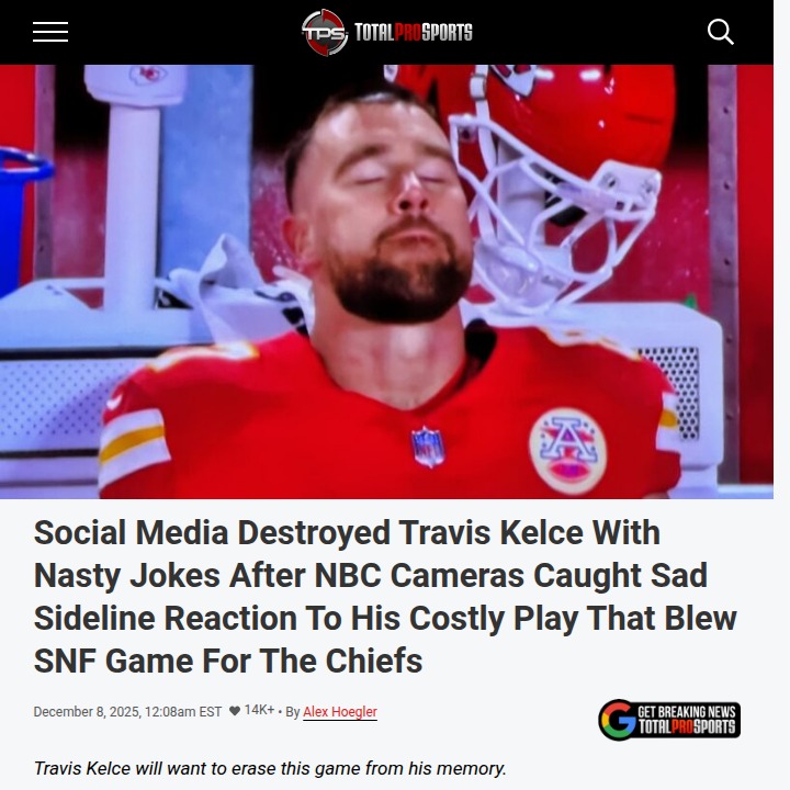 Kelce’s Costly Drop Sinks Chiefs vs Texans