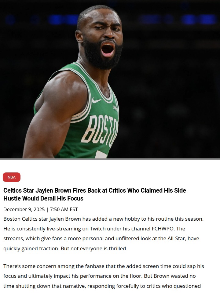 Jaylen Brown proves doubters wrong on and off court
