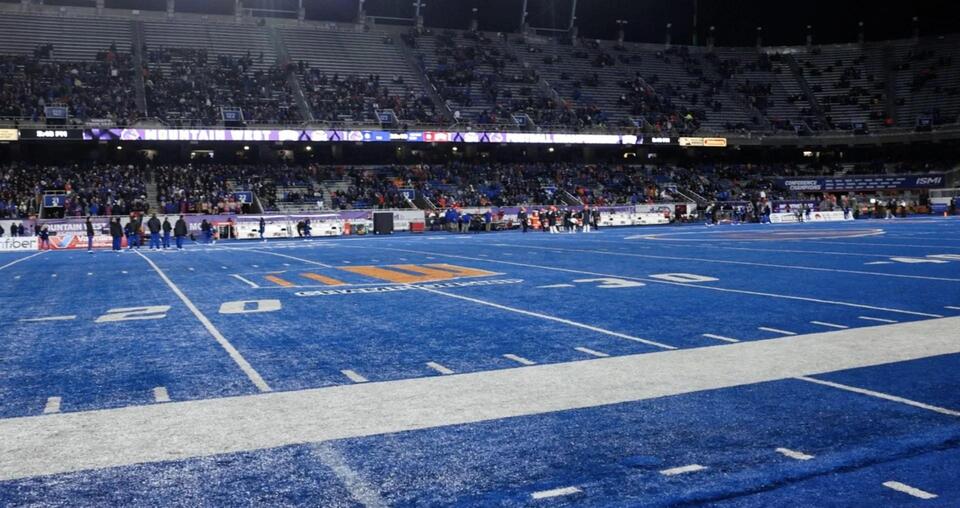 Boise State’s blue turf gets a bold refresh