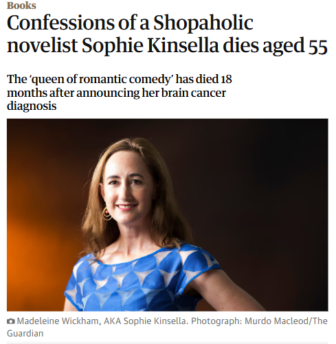 Sophie Kinsella’s Secret Identity Drama 😲