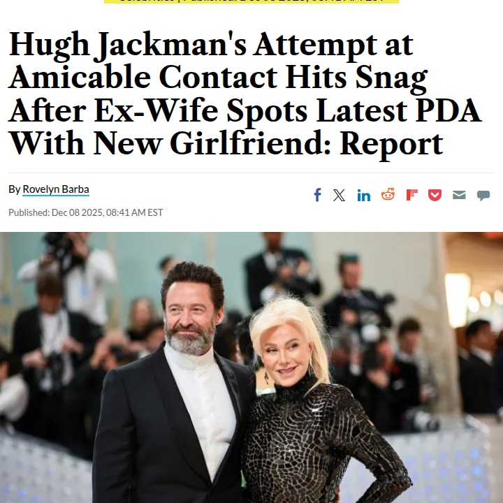 Hugh Jackman’s New PDA Drama 😳