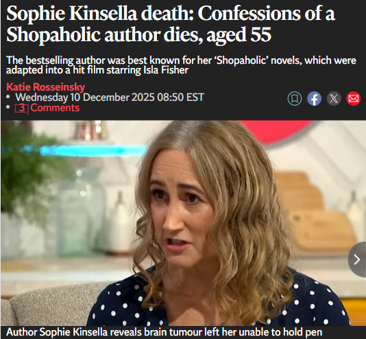 Sophie Kinsella’s Secret Identity Twist 😱